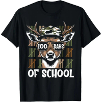 Bucked_ 100 Days Of School Deer Student 100Th Day เสื้อยืด Unisex