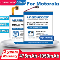 1050mAh WX30 SNN5951A Battery For Motorola Moto 360 1st-Gen 2014 Moto 360 2nd Gen 2015 FW3L SNN5962A 46MM / FW3S SNN5971A 42MM