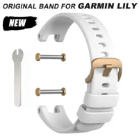 For Garmin Lily Watchband Original Watch Replacement Soft Silicone Sport Band Wristbands Straps for Bracelet Accessories Correa
