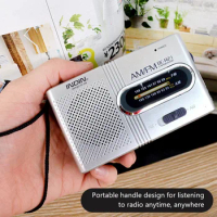 AM FM Radio Portable Pocket Radio Best Reception Battery Operated Multi-function Speaker Radio Pocket 2 Band Radio For Emergency
