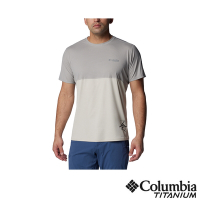 Columbia哥倫比亞 男款- Cirque River 酷涼快排短袖上衣-礦石灰 UAE57360AT/IS