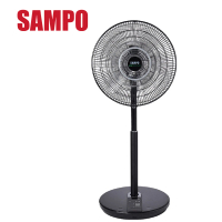 SAMPO 聲寶 16吋7+7片扇葉DC直流馬達微電腦遙控立扇-(SK-FN16UD)