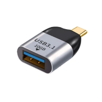 CYDZ Type-C USB-C OTG Adapter USB 3.0 Type A Female to Type C USB 3.1 Male Host OTG Data 10Gbps Adapter for Laptop &amp; Phone
