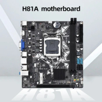 H81A Motherboard LGA1150 Support XEON E3 V3 Series Processor DDR3 PC RAM With NGFF M.2+WIFI Interface H81A Desktop Motherboard