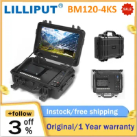 LILLIPUT BM120-4KS New 12.5" 3840x2160 4x4K HDMI-compatible 3G-SDI in&amp;Out Broadcast Director Monitor with HDR,3D-LUT,Color Space