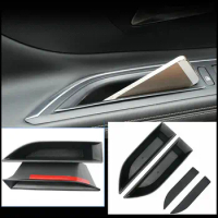 Car Trim Front Door Handle Storage Glove Box For Peugeot 3008 4008 5008