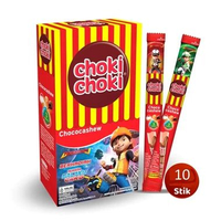 CHOKI CHOKI cashew coklat choki-choki 10 Sachet PAKINGBUBLEWRAP