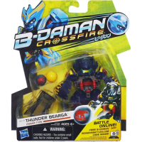 B-Daman CrossFire BD-01 BD-12 Thunder Bearga Robot Children's Gifts Collect Old Toys