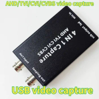 AHD/TVI/CVI/CVBS To USB capture Converter Adapter Full HD 1080P Video capture Adapter For Converting Belt Ring/ camera /looping