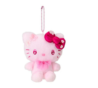 【震撼精品百貨】Hello Kitty 凱蒂貓~日本三麗鷗sanrio KITTY絨毛玩偶吊飾-2025櫻系列*17591
