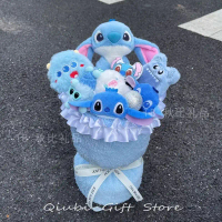 Stitch Doll Bouquet Birthday Gift for Girls Girlfriends' Gift Practical Boyfriend Stitch Doll Gradua