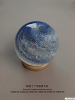 創意擺件 想你的時候看看宇宙就很浪漫！行星水晶球治愈系星球擺件創意禮物【開春特惠】