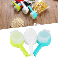 CS-039 Plastic Bag Cap Screw Preserver Bag Clips Plastic Bag Cap Food Storage Kitchen Airtight Seale