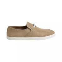 Hermes Jour Suede Loafers Beige Sable
