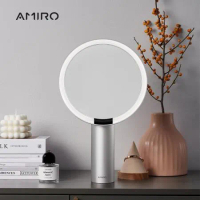 全新第三代AMIRO Oath 自動感光 LED化妝鏡 國際精裝彩盒版 雲貝白 (美妝鏡 LED鏡)