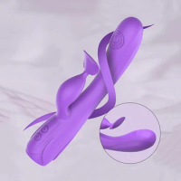 Multi-frequency Clitoral Slap Vibrator USB Rechargeable Female Masturbation Vibrator Vaginal Thrust Vibrator Female Sex Toys