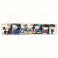 【震撼精品百貨】Hello Kitty_凱蒂貓~日本SANRIO三麗鷗 KITTY造型矽膠公仔組-七福神*26180