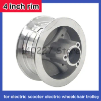 4 Inch 3.00-4 Wheel Rim 4.10/3.50-4 9x3.50-4 Aluminum Alloy Hub for MIni Motorcycle Electric Scooter Gas Scooter ATV 2.80/2.50-4