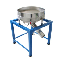 Portable flour vibrating sieve GY-X2 square linear vibrating sieve 300W small stainless steel vibrating sieve