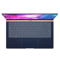 Laptop Clear Transparent Silicone Keyboard Cover Protector For New ASUS ZenBook 13 UX333FA UX333FN 13.3"