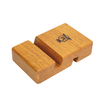 【領券!滿3300折300可累折】瑪荷尼家具Mahogany-全原木桃花心木 名片架 手機座 平板架 翻轉手機座60