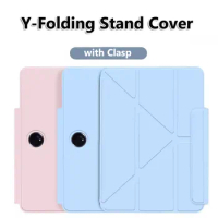 Smart Multi-folding Stand Cover with Clasp for OPPO Pad Neo 11.4 2 11.61inch for OPPO Pad Air2 11.4 Inch Auto Sleep/Wake Cover