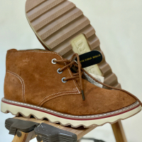 sepatu pria suede original boots ESP genuine suede leather import