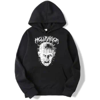 Hellraiser Movie Hoodie Long Sleeve Men Women Hooded Sweatshirt 2022 American Movie Casual Style Unisex Clothes