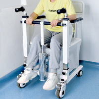 癱瘓老人移位機殘疾人護理轉移器多功能代步液壓升降器家用坐便椅