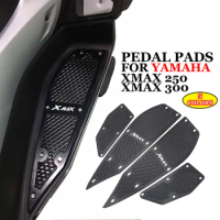 Motorcycle Footrest Reinforced Foot Pad For YAMAHA Xmax 250 Xmax 300 Pedals X-Max 250 X-Max 300 Pedals Pads Pedals Parts