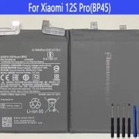 BP45 Battery For Xiaomi 12S Pro Mi 12 Pro Repair Part Original Capacity Mobile Phone Batteries Bateria
