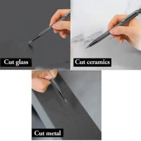 2pcs Diamond Metal Marker Engraving Pen Tungsten Carbide Nib Stylus Pen For  Glass Ceramic Metal Wood Engraving Hand Tools