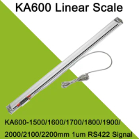 SINO KA-600 1500 1600 1700 1800 1900 2000 2100 2200mm 1um RS422 DRO Linear Glass Scale KA600 Optical Encoder for Milling Lathe