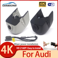 For Audi S4 a4 b8 A6 C7 A1 A3 A5 Q3 q5 8r 2013-2015 4K Dash Cam for Car Camera Recorder Dashcam WIFI Car Dvr Recording