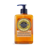 L'OCCITANE 歐舒丹 乳油木馬鞭草潔手沐浴液式皂(500ml)-國際航空版