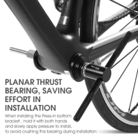 WEST BIKING Bike Headset BB Bottom Bracket Press Tool MTB Road Bicycle Maintenance Installation Removal Durable Repair Tools