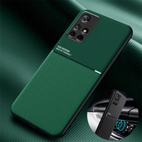 For Xiaomi POCO M3 M4 Pro 5G Luxury PU Silicone Leather Magnetic Car Stand Phone Case For POCO F3 X3 NFC Pro Holder Back Cover