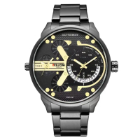 PROMO BELLEDA 9360 PRIA ANALOG DUAL MESIN WATER RESISTENCE 30M Watches