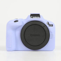 Colorful Camera Soft Silicone Skin Cover For Canon EOS R50 EOSR50 Body Protector Rubber Case Bag