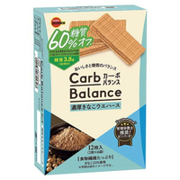 【江戶物語】Bourbon 北日本 豆乳威化餅 12枚入 carb balance 減少60%糖質 食物纖維