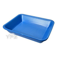 Y27生鮮盤(藍)190*152*35mm (冷藏食品/豬肉/牛肉/羊肉/雞肉/火鍋/生鮮蔬果/海鮮)【裕發興包裝】YC129