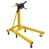 2000LB Engine Stand Folding Mount with 360 Degree Rotating Head 6 Universal Wheels for Vehicle Maintenance