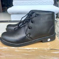 Sepatu PDH Doff Kantor Satpam Security Banser Pelajar Guru