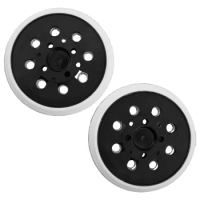 2Pc Polishing Pad 125mm Backing Pad Hook And Loop Disc Holder For Bosch PEX 300 AE 400 AE 4000 AE Electric Polisher Grinder Tool