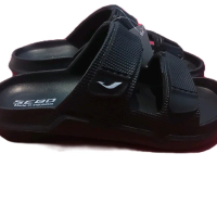 Sebo Sandal Slop Hitam dengan Desain Nyaman dan Tahan Lama Made in Indonesia Pria dewasa Sendal