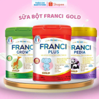 Sữa Bột Franci Pedia, Franci Grow, Franci Plus Gold  Bổ Sung Dinh Dưỡng Kích Thích Ăn Ngon Tăng Cân 
