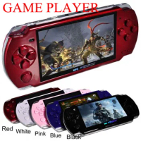 in stock Built-in 5000 games, 8GB 4.3 Inch PMP Handheld Game Player MP3 MP4 MP5 Player Video FM Camera Portable Game Console 035