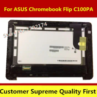 100% tested For ASUS Chromebook Flip C100PA 10.1 inch tablet lcd display with touch screen digitizer Assembly replacement parts