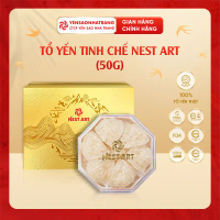 Tổ Yến Tinh Chế - Nest Art (Tinh Chế - Nguyên Tổ - Hồng Huyết)