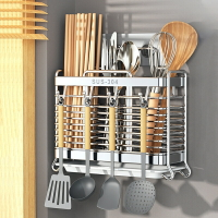德國進口304不銹鋼筷子收納盒廚房筷子籠壁掛式筷籠家用勺子筷子